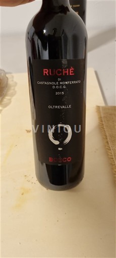 Piemonte Ruché di Castagnole Monferrato Bosco Oltrevalle 2015