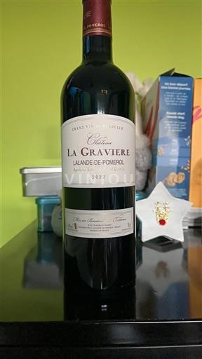Bordeaux Lalande-de-pomerol Château La Gravière 2022
