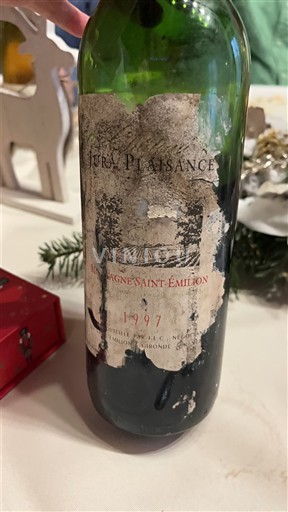 Bordeaux Montagne-saint-émilion Château Plaisance 1997