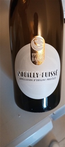 Borgoña Pouilly-fuissé Henri de Bahezre 2017