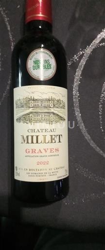 Bordeaux Graves Château Millet 2022