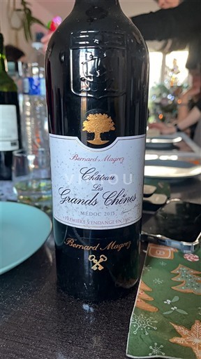 Bordeaux Médoc Château Les Grands Chênes Première Vendange 2015
