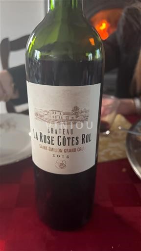 Bordeaux Saint-Émilion Grand Cru Grand Cru Château La Rose Cotes Rol 2014