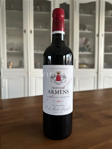 Bordeaux Saint-Émilion Grand Cru Château Armens 2019