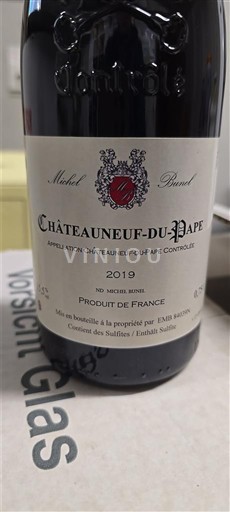 Rhônevallei Châteauneuf-du-Pape Michel Brunel 2019