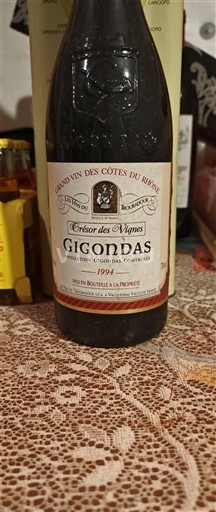 Valle del Rodano Gigondas Trésor des Vignes 1994