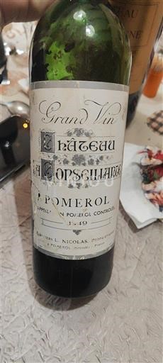Bordeaux Pomerol Château La Conseillante 1949