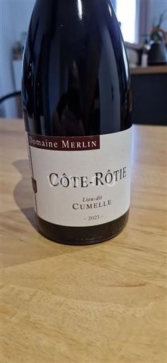 Valle del Ródano Côte-rôtie Domaine Merlin Lieu-dit Cumelle 2023