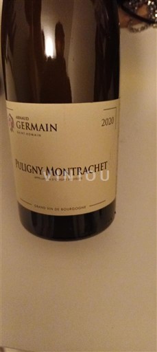 Burgundi Puligny-montrachet Arnaud Germain 2020
