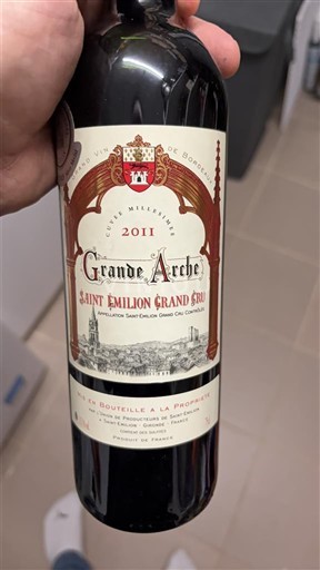 Bordéus Saint-Émilion Grand Cru Grande Arche 2011