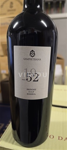 Puglia Không được chỉ định Sampietrana 52 Brindisi D.O.P. Riserva Không niên vụ