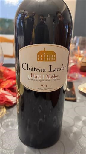 Bordeaux Haut-Médoc Château Landat 2016