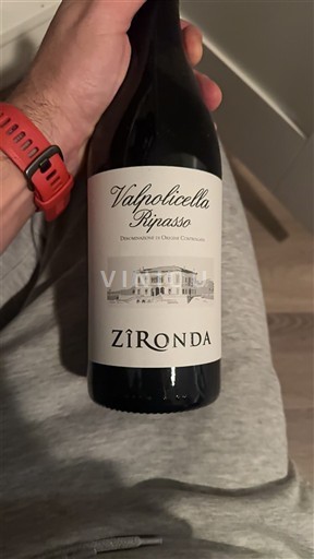 Vénétie Valpolicella Ripasso Zironda 2017