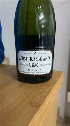 Catalonia Cava Agustí Torelló Mata UBAC Gran Reserva 2018