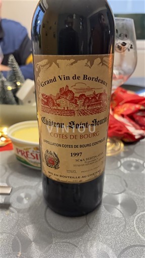 Bordeaux Côtes-de-bourg Château Saint-Bruni 1997