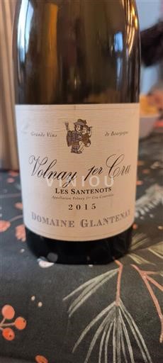 Burgundsko Volnay Premier Cru Domaine Glantenay Les Santenots 2015