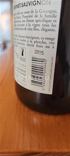 Sudoeste Côtes de Gascogne Domaine Uby Cabernet-Sauvignon 2015