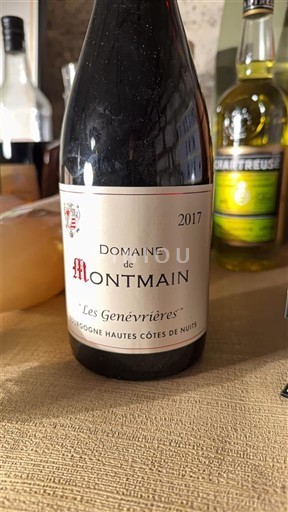 Burgundsko Hautes Côtes de Nuits Domaine Montmain Les Genevrières 2017