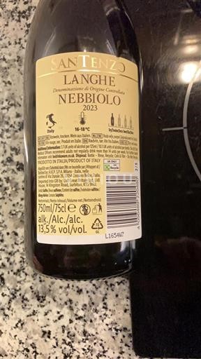 Piemonte Langhe San Tenza 2023