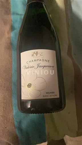 Champaña Champán Valérie Jacquesson Meunier Blanc de Noirs Sin añada