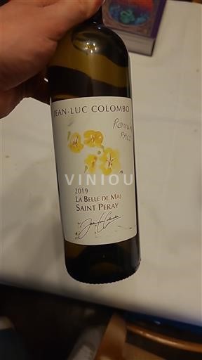 Vallée du Rhône Saint-Péray Jean-Luc Colombo La Belle de Mai 2019