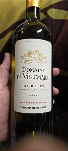 Langvedok Corbières Domaine Villemajou 2022