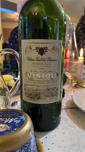 Bordeaux Château Guillot-Masson 2003