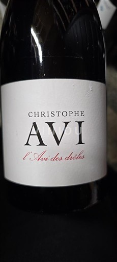 Languedoc Faugères Christophe Avi L'Avi des drôles 2015