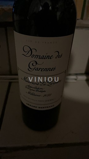 Langvedok Minervois-la-Livinière Domaine S Garennes 2021