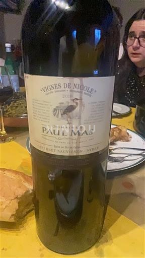 Linguadoca e Rossiglione Paese d'Oc Domaine Paul Mas Vignes de Nicole 2019