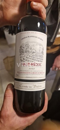 Bordeaux Haut-Médoc Château Plantat de Lulon Comte de Valois 2021