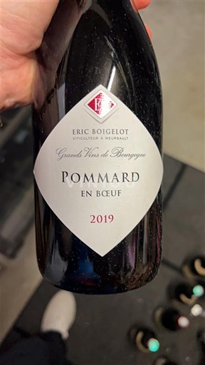 Borgogna Pommard Eric Boigelot En Boeuf 2019