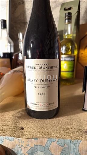 Burgundsko Auxey-Duresses Domaine BUET-MONTHELIE Les Hautes 2021