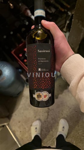 Apulien Primitivo di Manduria Sassirossi Ikke årgangsbestemt