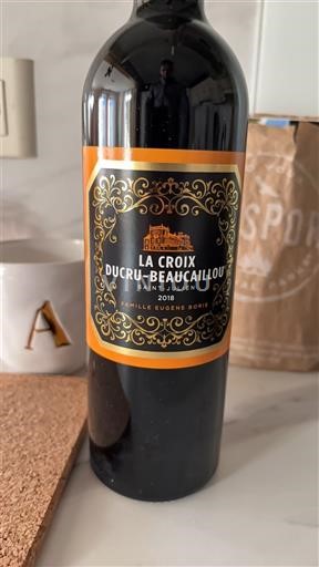 Bordeaux Saint-Julien Ducru-Beaucaillou La Croix Ducru-Beaucaillou 2018