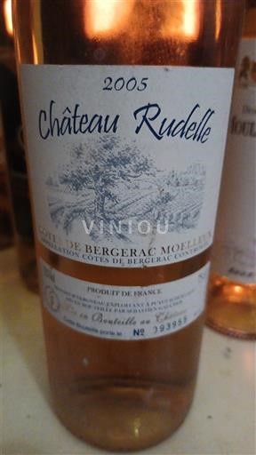 Sudoeste Côtes-de-Bergerac Château Rudelle 2005