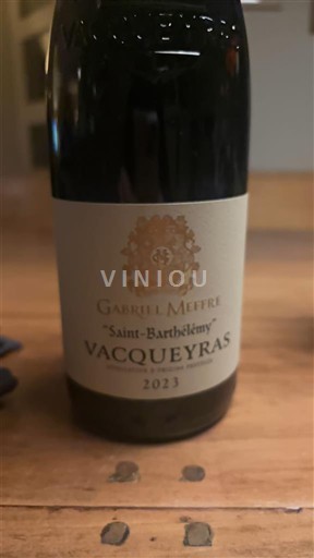 Rhône-dalen Vacqueyras Gabriel Meffre Saint-Barthélémy 2023