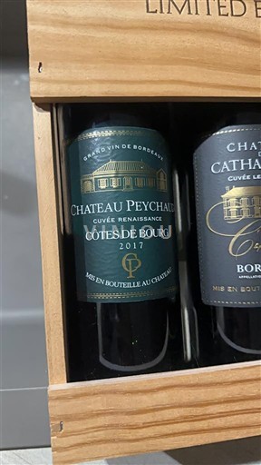 Bordeaux Côtes-de-bourg Château Peychaud Renaissance 2017
