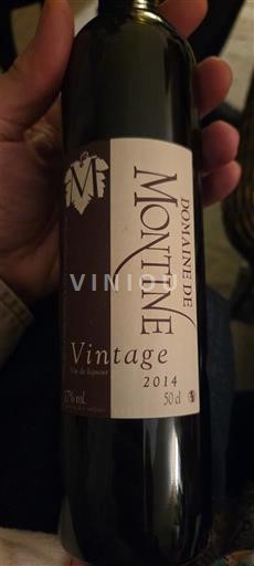 Údolí Rhôny Grignan-les-adhémar Domaine Montine Vintage 2014