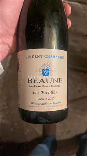 Burgundsko Beaune Vincent Charnache Les Pirolles 2022