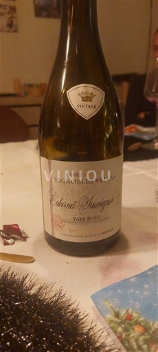 Linguadoca e Rossiglione Paese d'Oc Vignobles Vellas Pr. Cabernet Sauvignon Senza annata