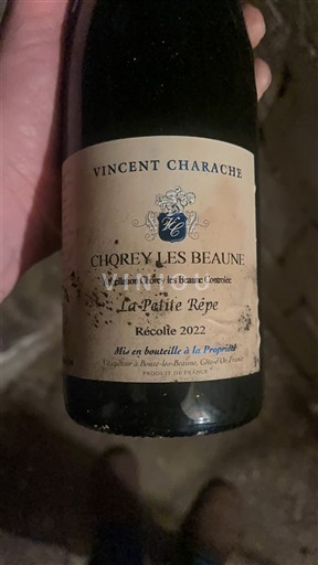 Borgogna Chorey-lès-Beaune Vincent Charache La Petite Rêpe 2022