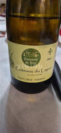 Loire-dalen Coteaux-du-layon Domaine Bise 2013