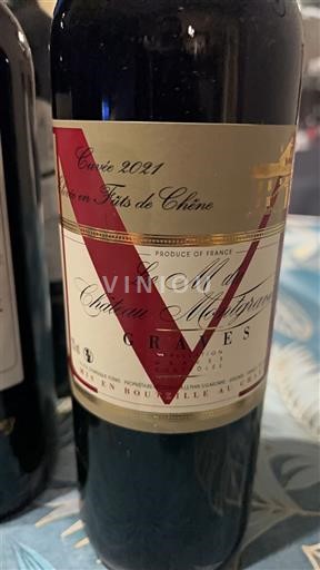 Bordeaux Graves Château Montfrin V 2021