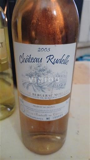 Sudoeste Côtes-de-Bergerac Château Rudelle 2005