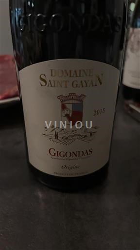 Rona dolina Gigondas Domaine Saint Gayan Origine 2015