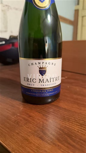 Champagne Sâm-panh Eric Maître Brut Tradition Không niên vụ