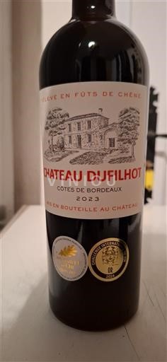 Bordeaux Côtes de Bordeaux Château Filhot 2023