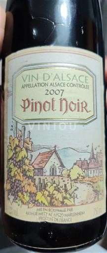 Alsácia Arthur Metz 2007