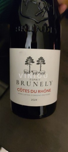 Rhône-dalen Côtes-du-Rhône Brunely Esprit 2024
